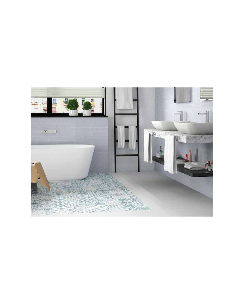 Carrelage Metro 7,5x15 blanc