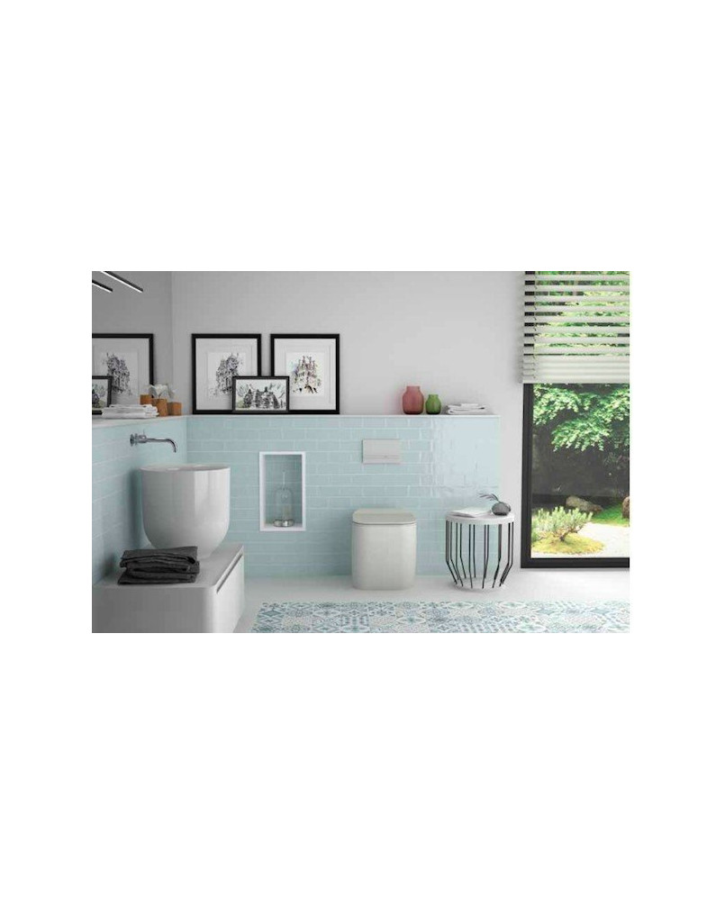 Carrelage Metro 7,5x15 blanc