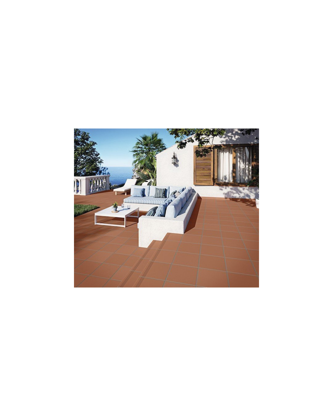 Terre cuite mécanisée 30x30