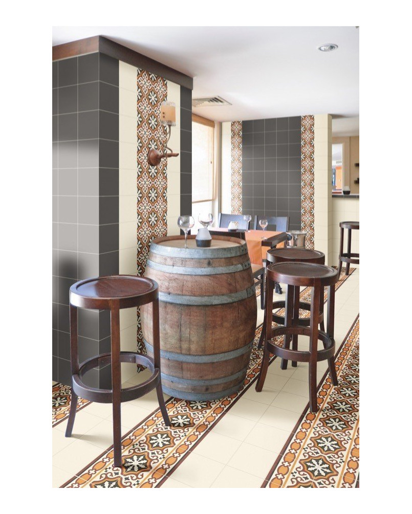 Centro Gotic motif central 20x20 (carton de 1 m²)