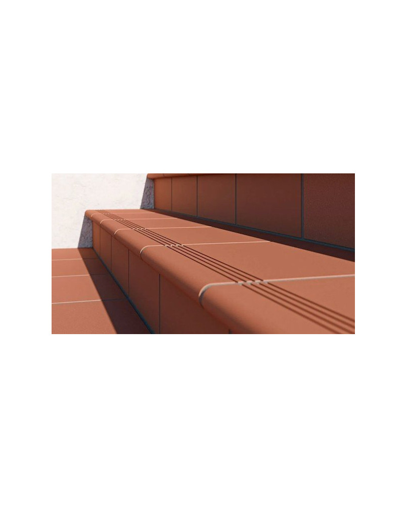 Plinthe terre cuite mécanisée 7.5x30