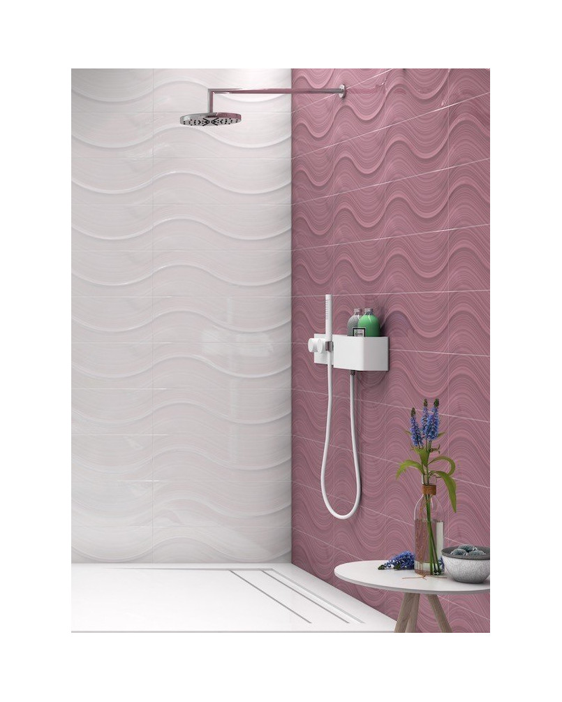 Série blanc mat 25x40 (carton 1,50 m2)