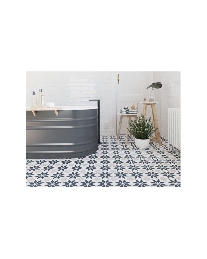 Carrelage Metro 7,5x15 blanc