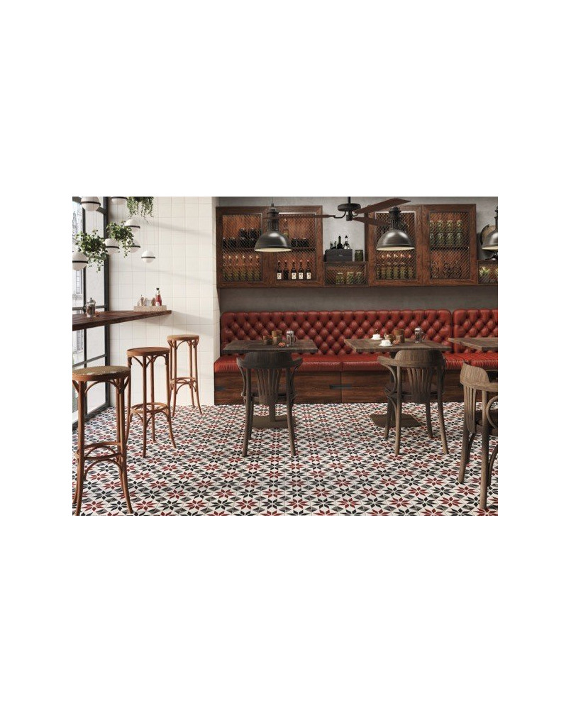 Carrelage Metro 7,5x15 blanc