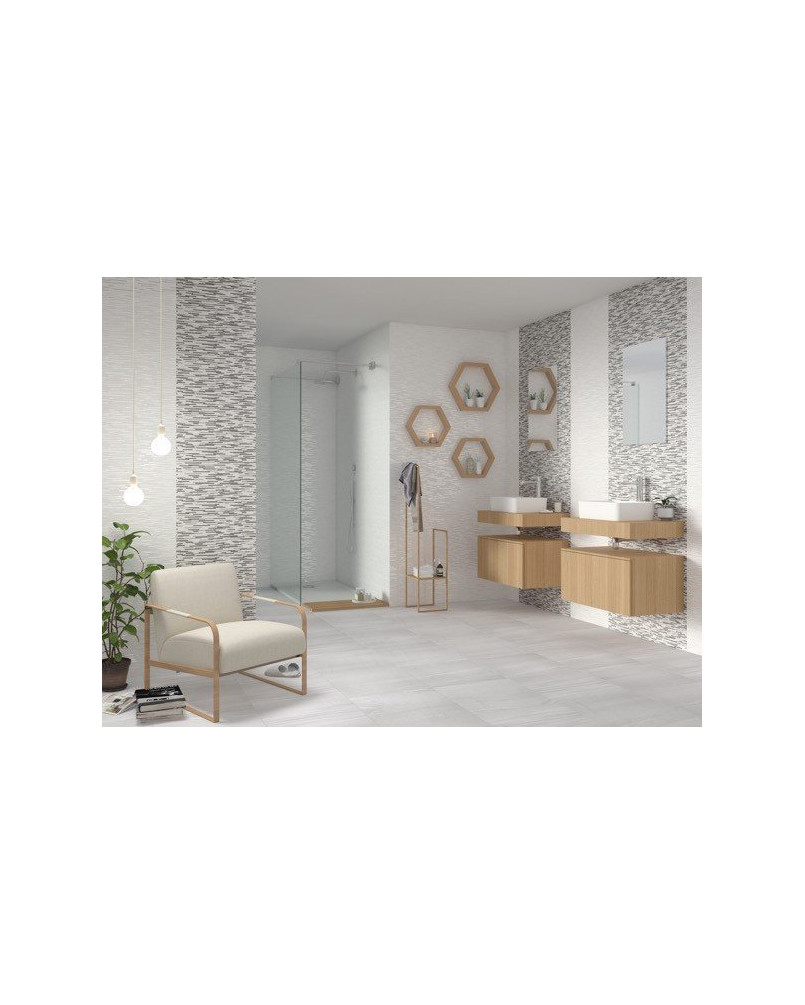 Série blanc mat 25x40 (carton 1,50 m2)