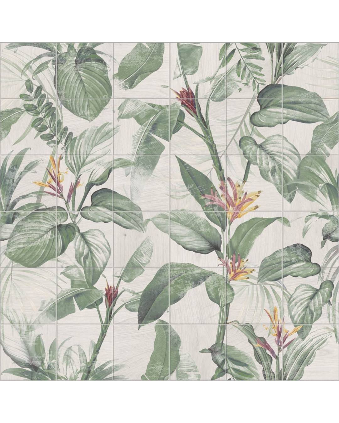 Ensemble Mural Spring Leaves 20x20 (ensemble de 1,44 m²)