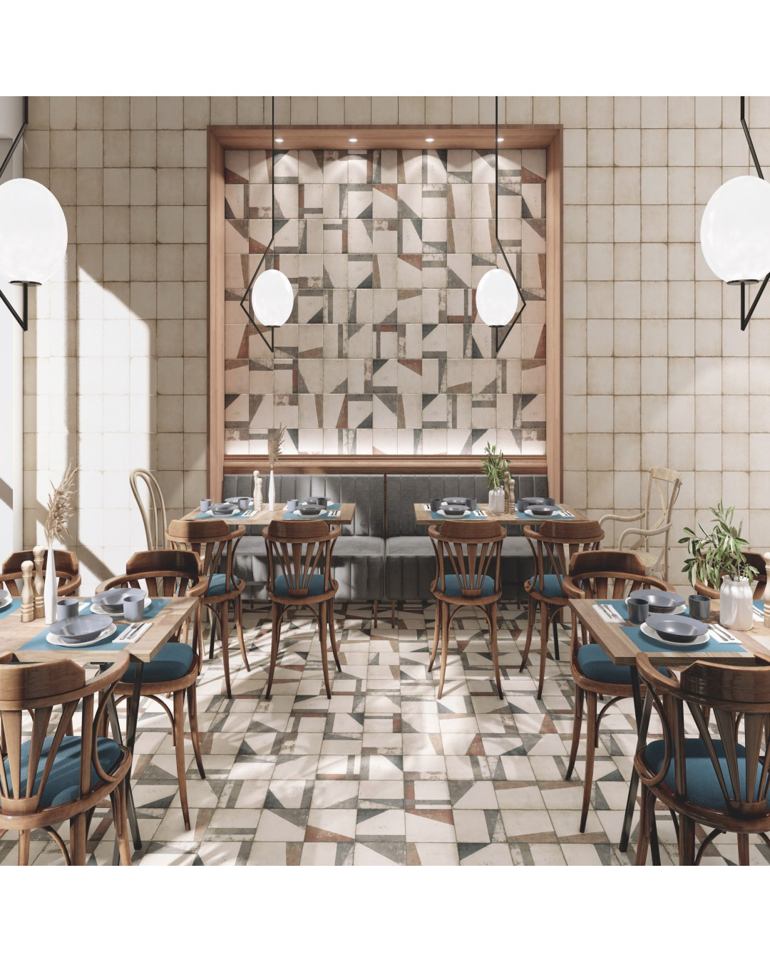 Bottega Bianco 20x20 (carton de 1 m2)