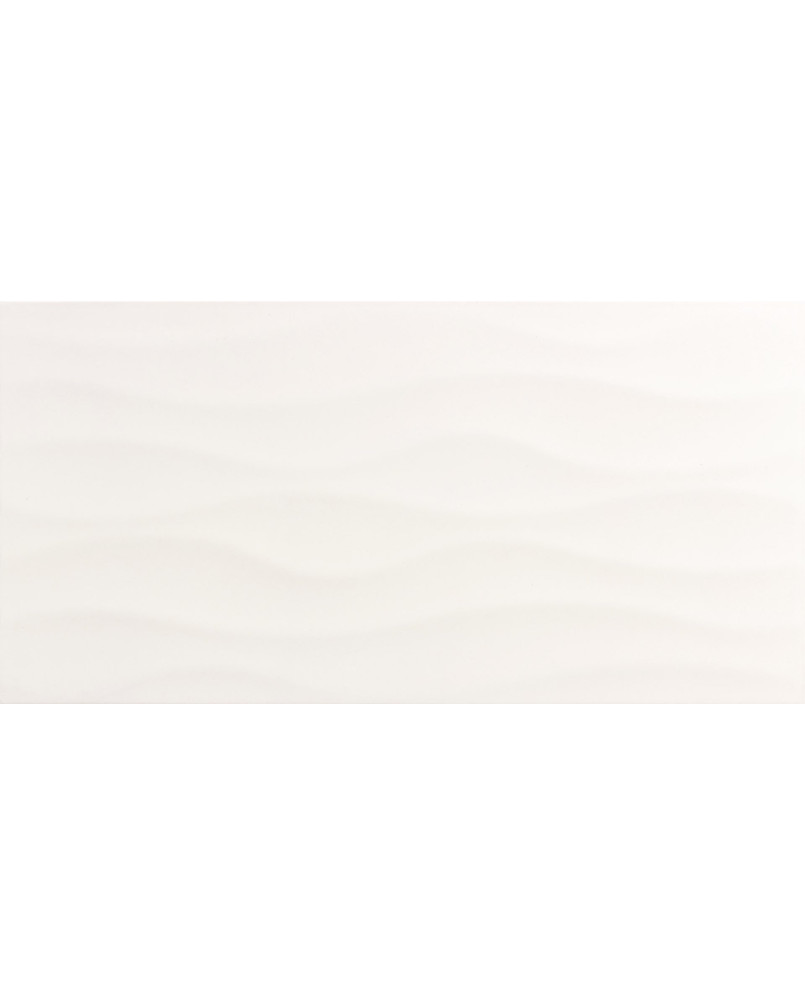 Olas Blanco 25x50 (carton de 2 m²)