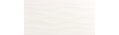 Olas Blanco 25x50 (carton de 2 m²)