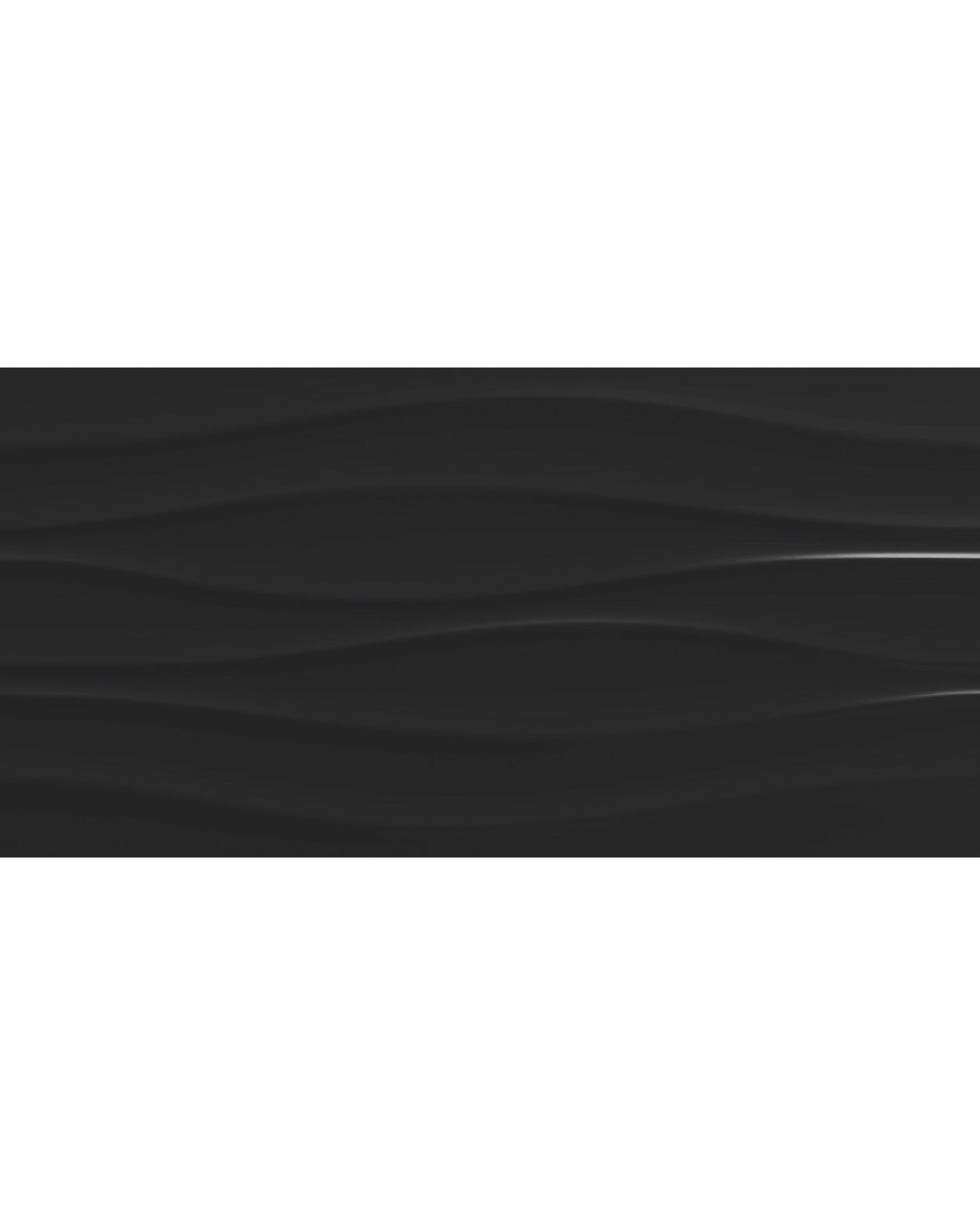 Échantillon gratuit Olas negro 25x50