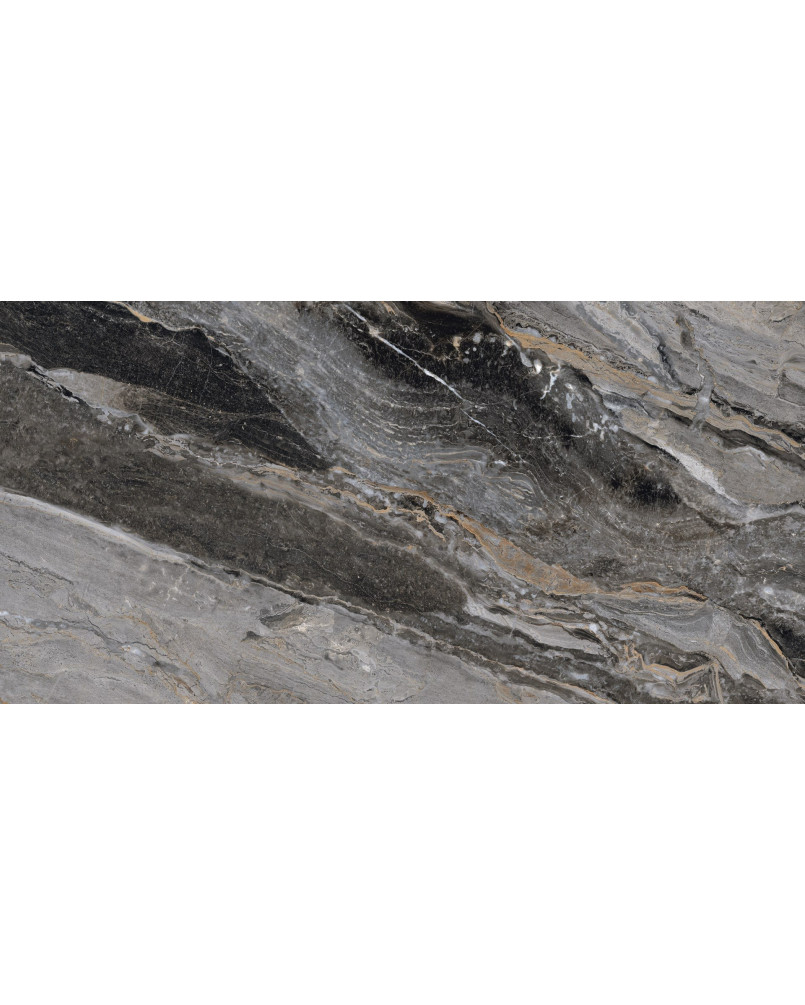 Orobico Black Poli bords rectifiés 60x120 (carton de 1,43 m²)