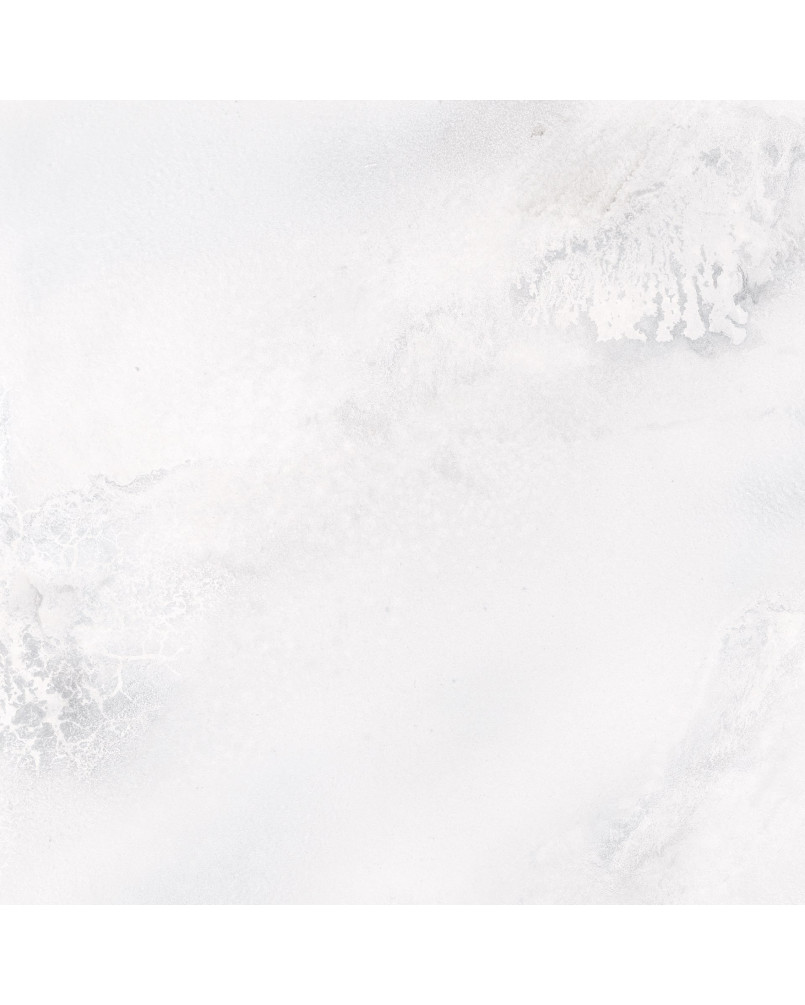 Hydra White Poli bords rectifiés 90x90 (carton de 1,61 m²)