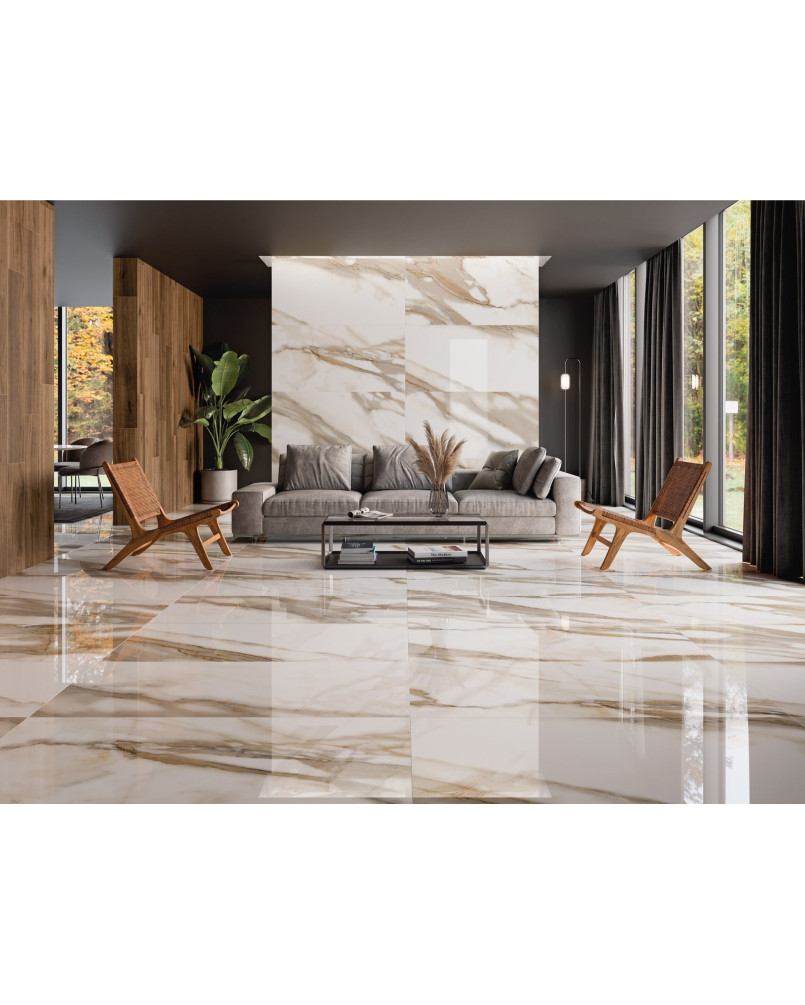 Calacatta Golden Poli 60x120 (carton de 1,43 m²)