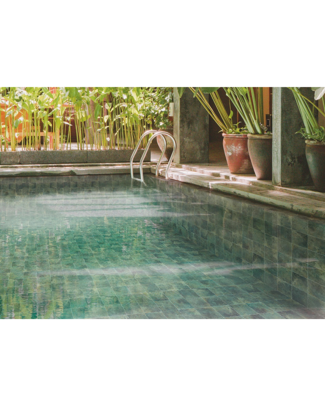 Ocean Green 20x20 carrelage piscine (carton de 1 m2)