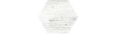 Série Cassis Hexagonal Bianco 22x25 (carton de 1,04 m2)
