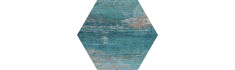 Série Cassis Hexagonal Blue 22x25 (carton de 1,04 m2)