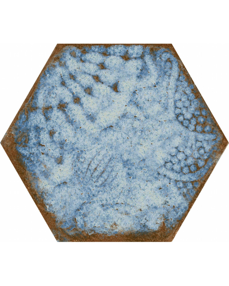 Échantillon gratuit Gaudi Reactive Hexagonal Marina 22x25