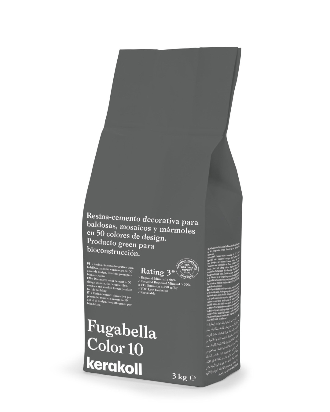 Sac mortier pour joints Kerakoll Fugabella Color 10 - 3Kg