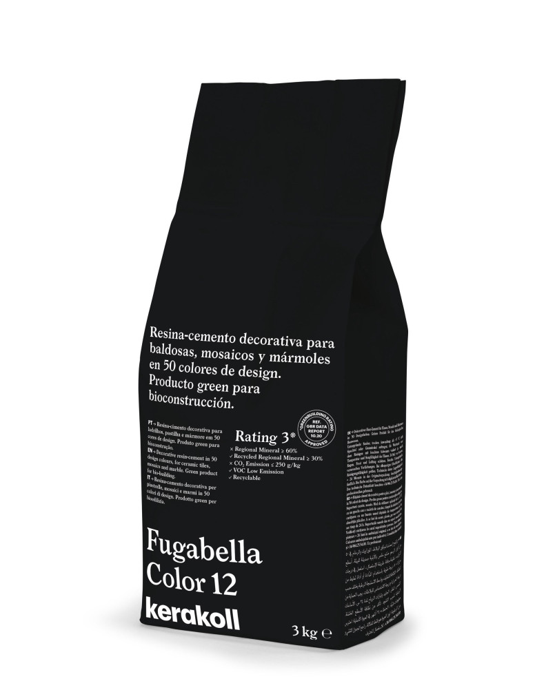 Sac mortier pour joints Kerakoll Fugabella Color 12 - 3Kg