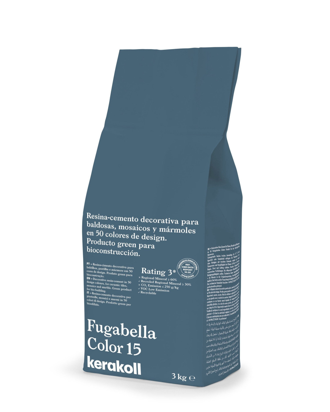 Sac mortier pour joints Kerakoll Fugabella Color 15 - 3Kg