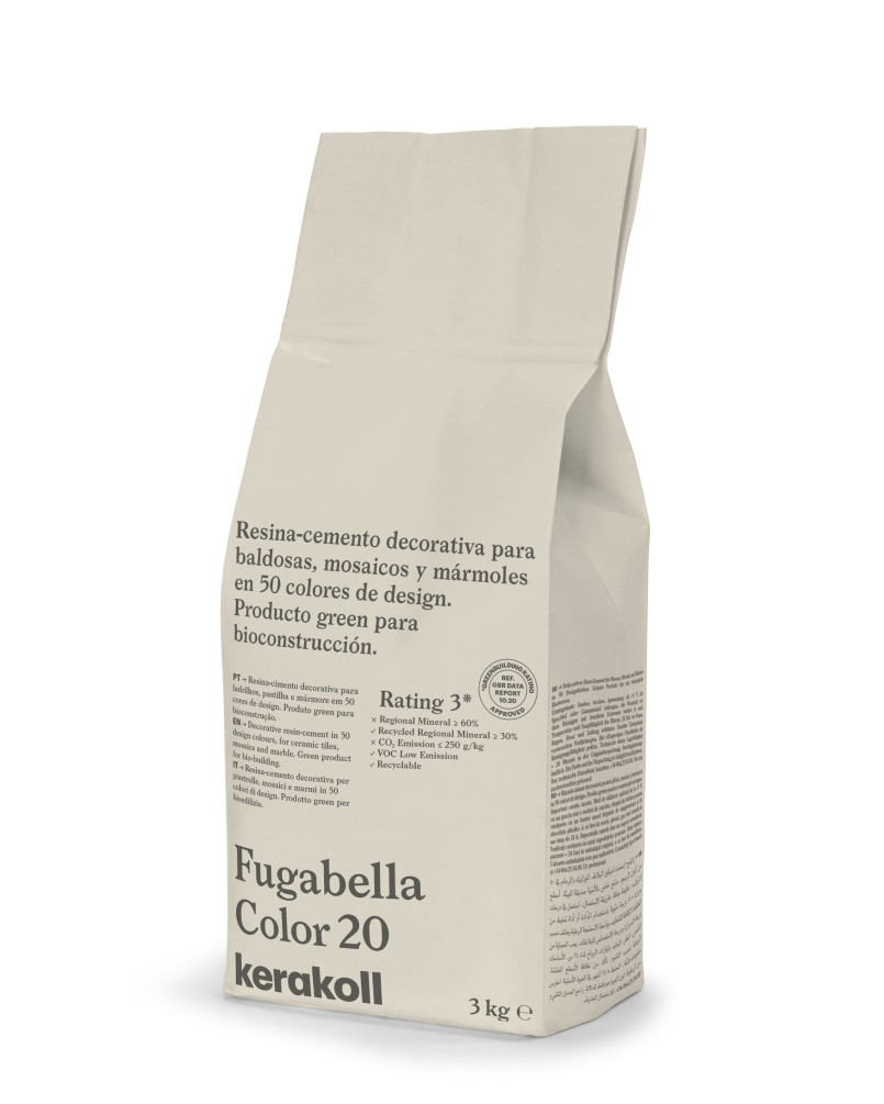 Sac mortier pour joints Kerakoll Fugabella Color 20 - 3Kg