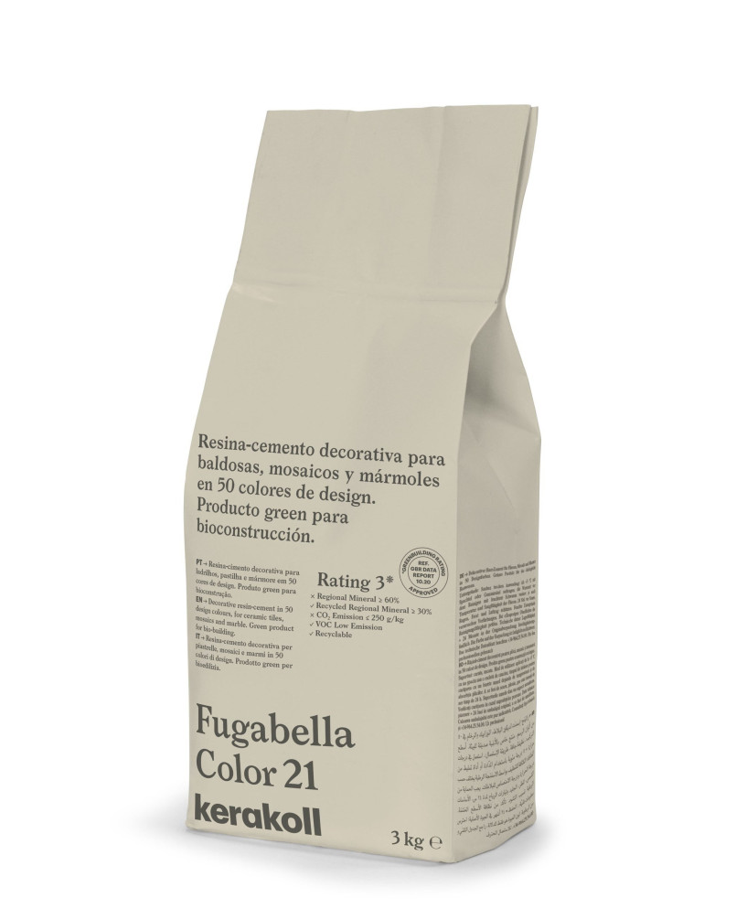 Sac mortier pour joints Kerakoll Fugabella Color 21 - 3Kg