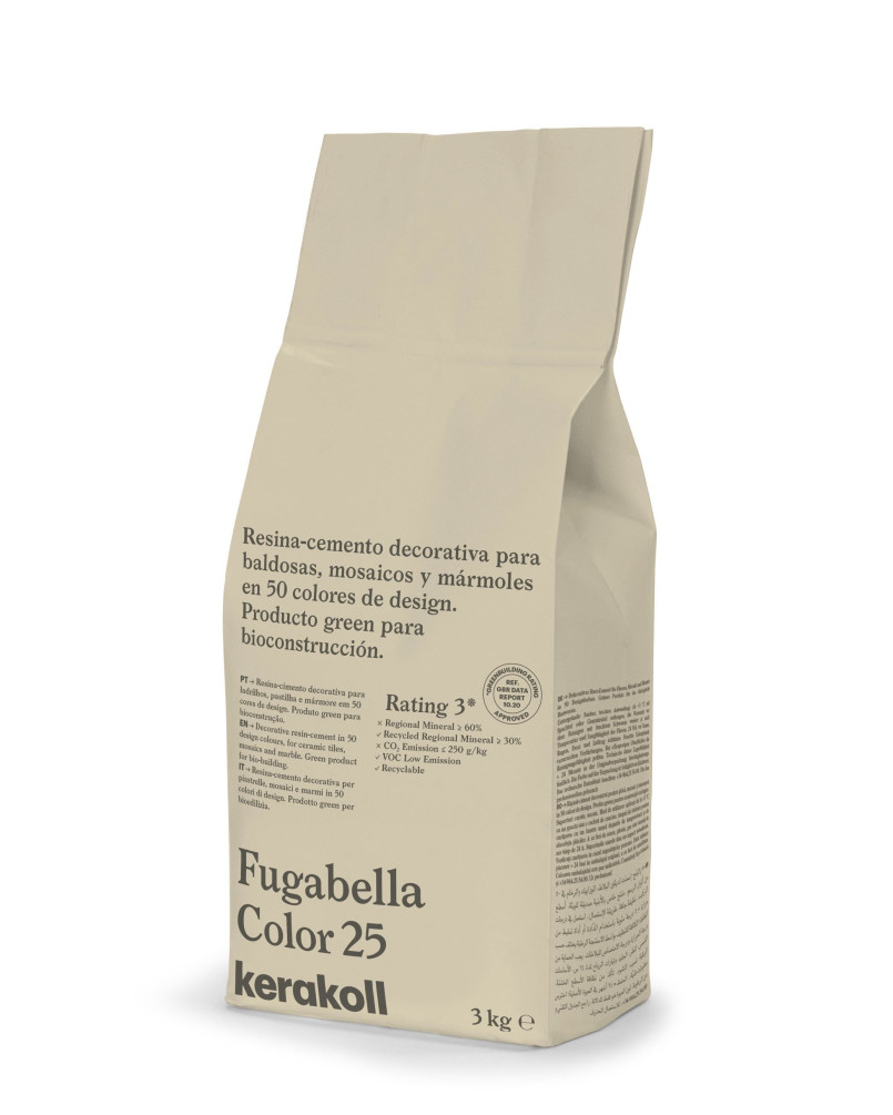 Sac mortier pour joints Kerakoll Fugabella Color 25 - 3Kg