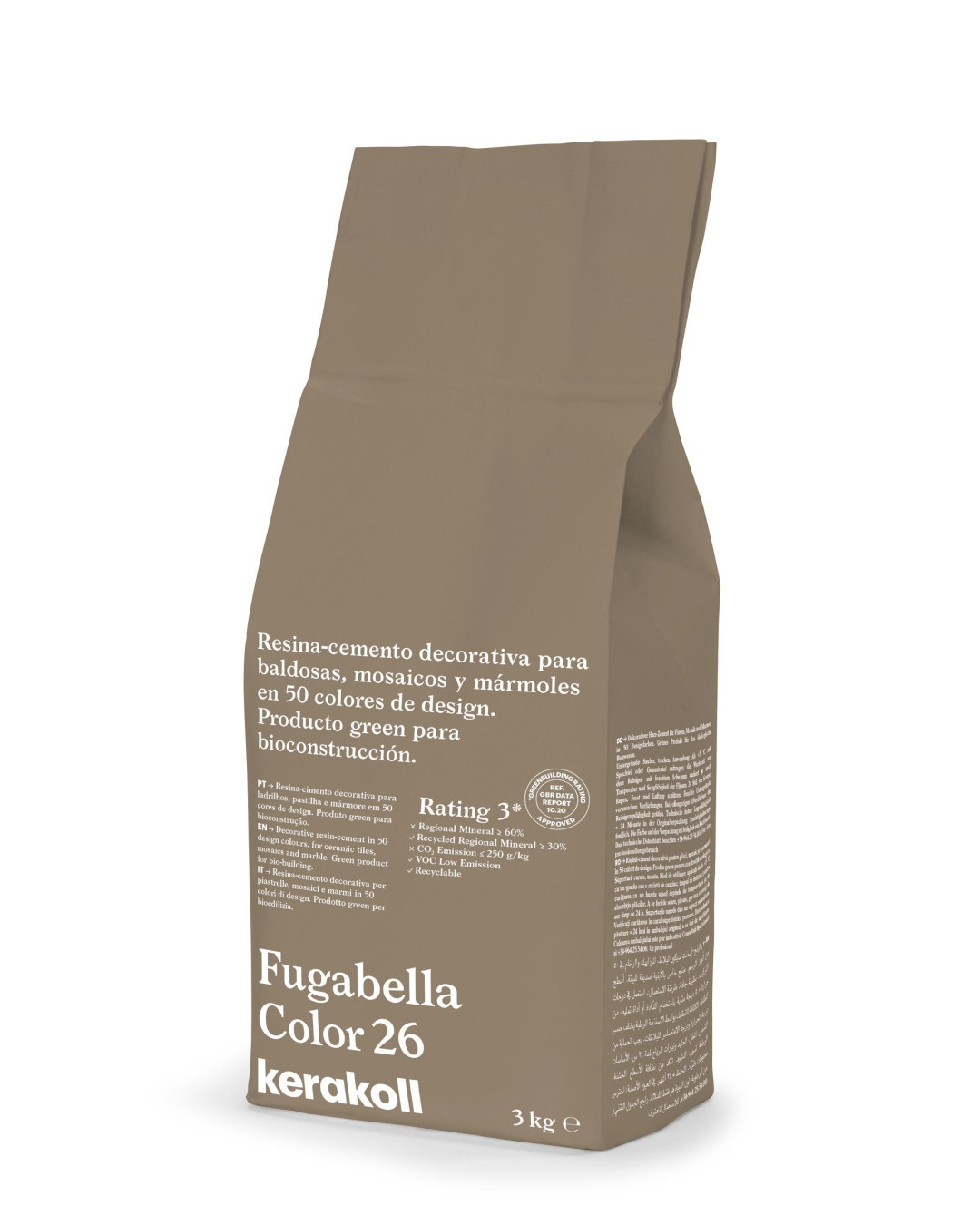 Sac mortier pour joints Kerakoll Fugabella Color 26 - 3Kg