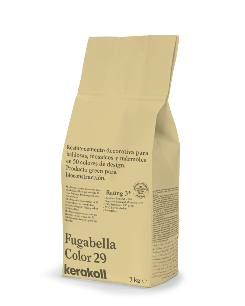 Sac mortier pour joints Kerakoll Fugabella Color 29 - 3Kg
