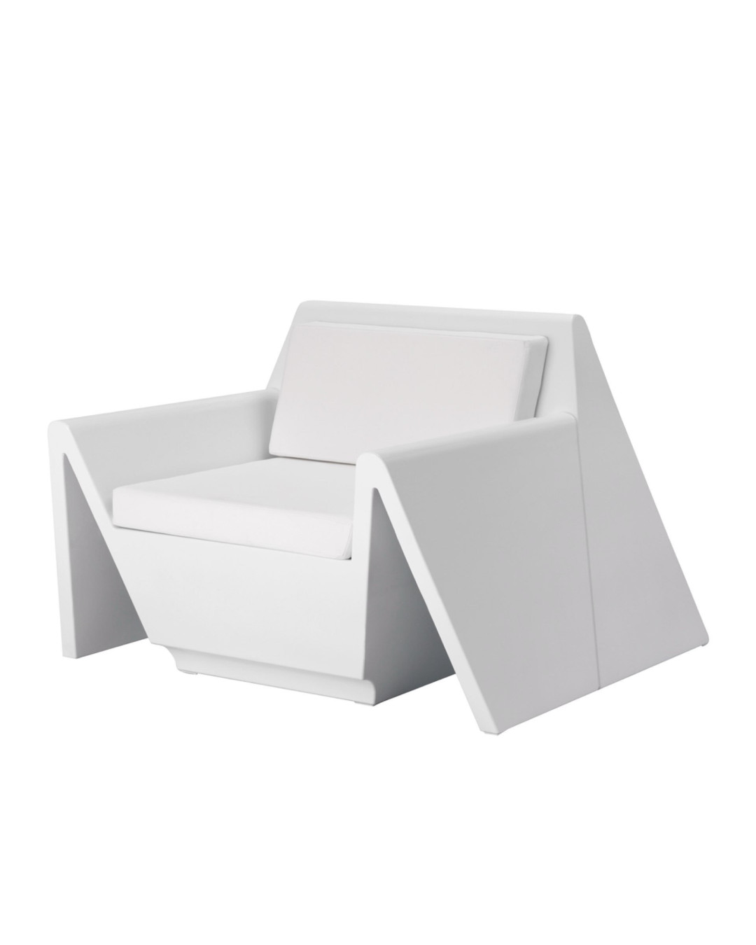 Fauteuil Vondom Rest 110x105x74 - Blanc - Produit écoresponsable