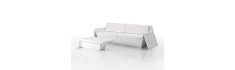 Table basse Vondom Rest 106x56x30 - Blanc - Produit écoresponsable