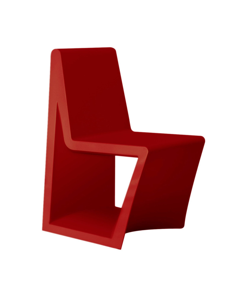 Chaise Vondom Rest 47x61x80 - Rouge - Produit écoresponsable