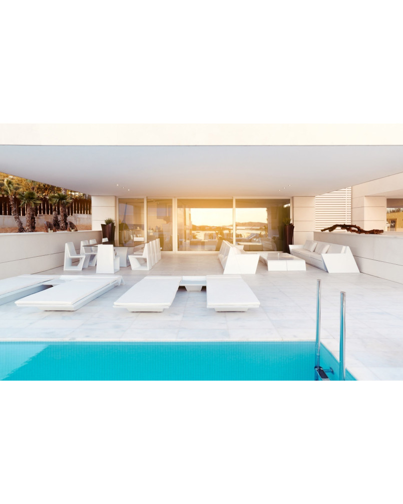 Chaise Vondom Rest 47x61x80 - Blanc - Produit écoresponsable