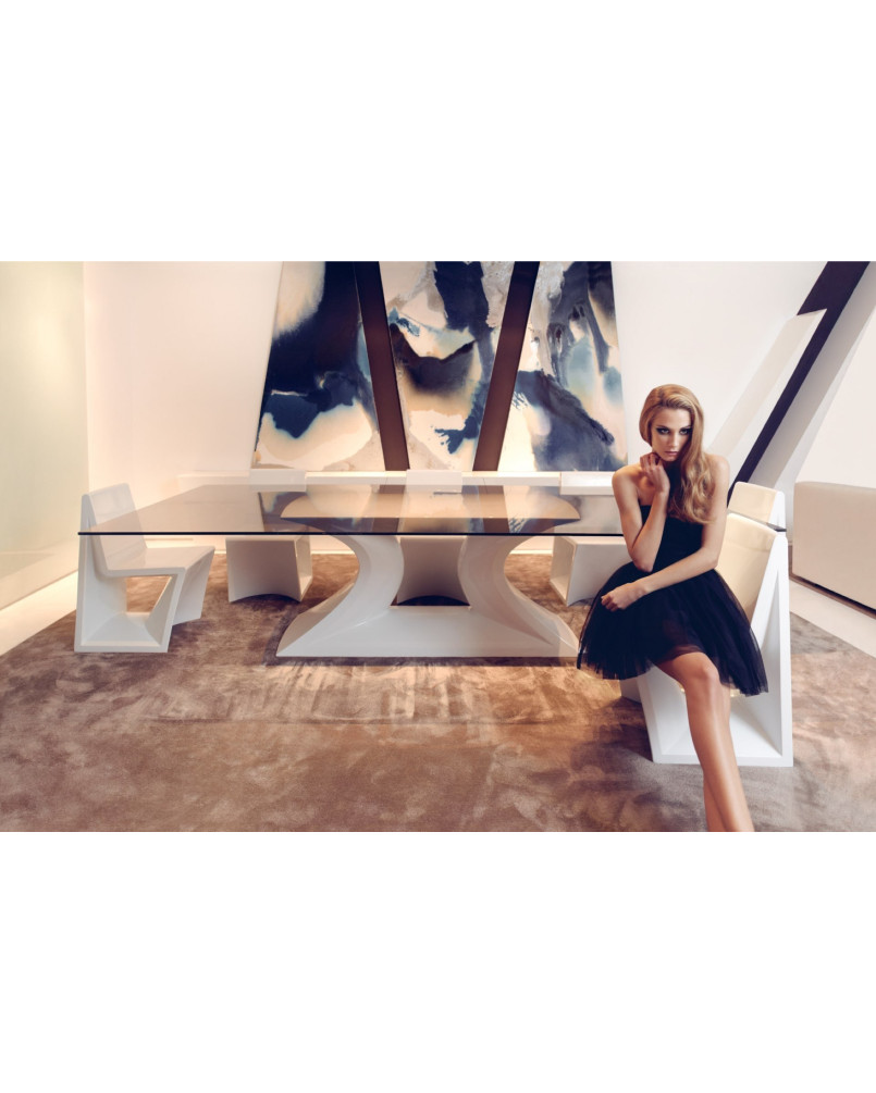 Chaise Vondom Rest 47x61x80 - Blanc - Produit écoresponsable