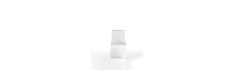 Chaise Vondom Rest 47x61x80 - Blanc - Produit écoresponsable