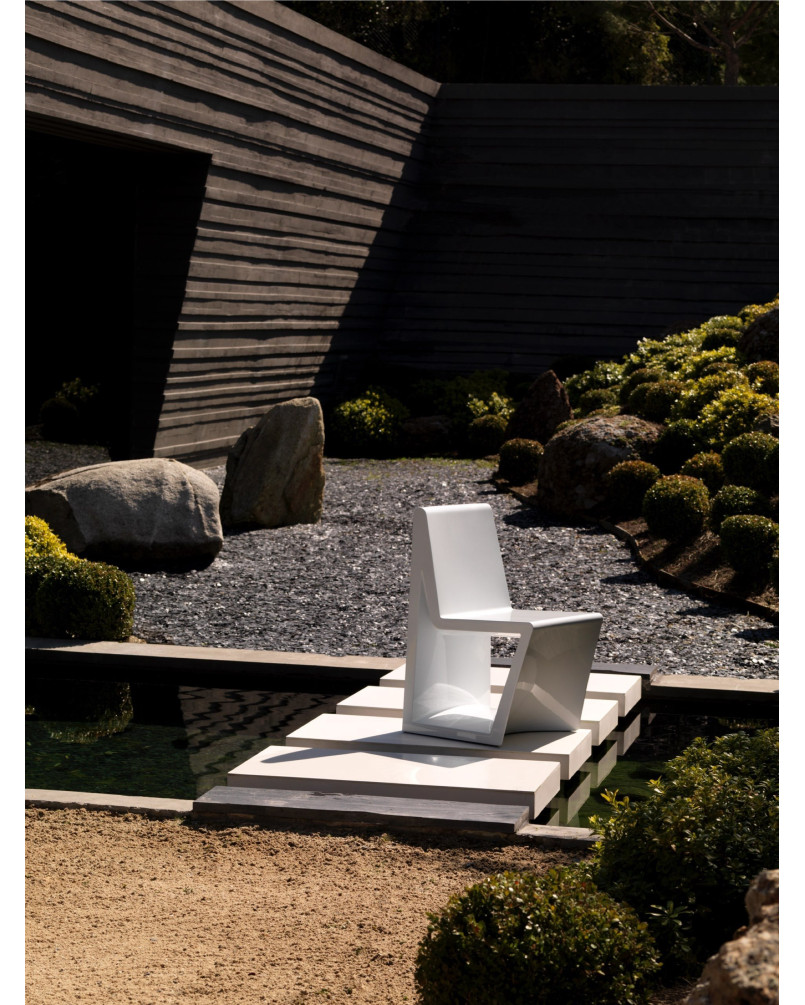 Chaise Vondom Rest 47x61x80 - Blanc - Produit écoresponsable