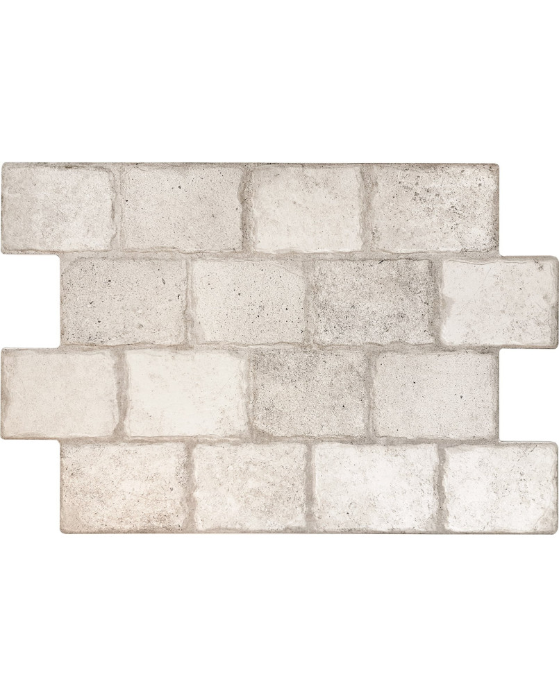 Série Borgogna White Cobblestone 44x66 (carton de 1,04 m2)