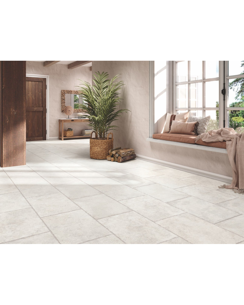 Série Borgogna White Base 44x66 (carton de 1,17 m2)