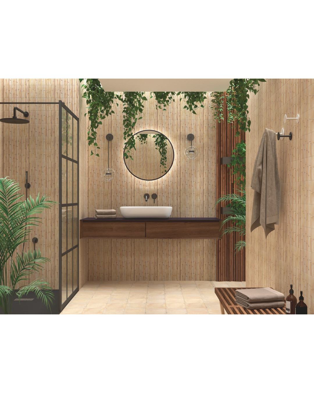 Série Bamboo Cream 15x30 (carton de 0,9 m2)