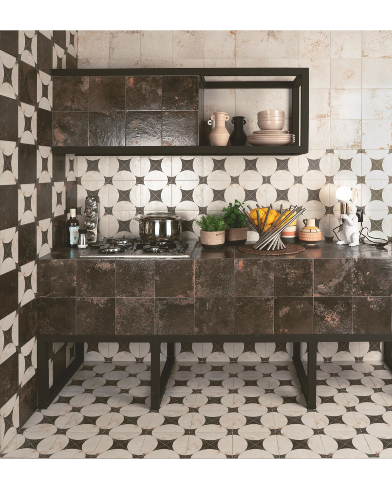 Carrelage style carreaux de ciment Série Meraki Decor Istambul 1 20x20