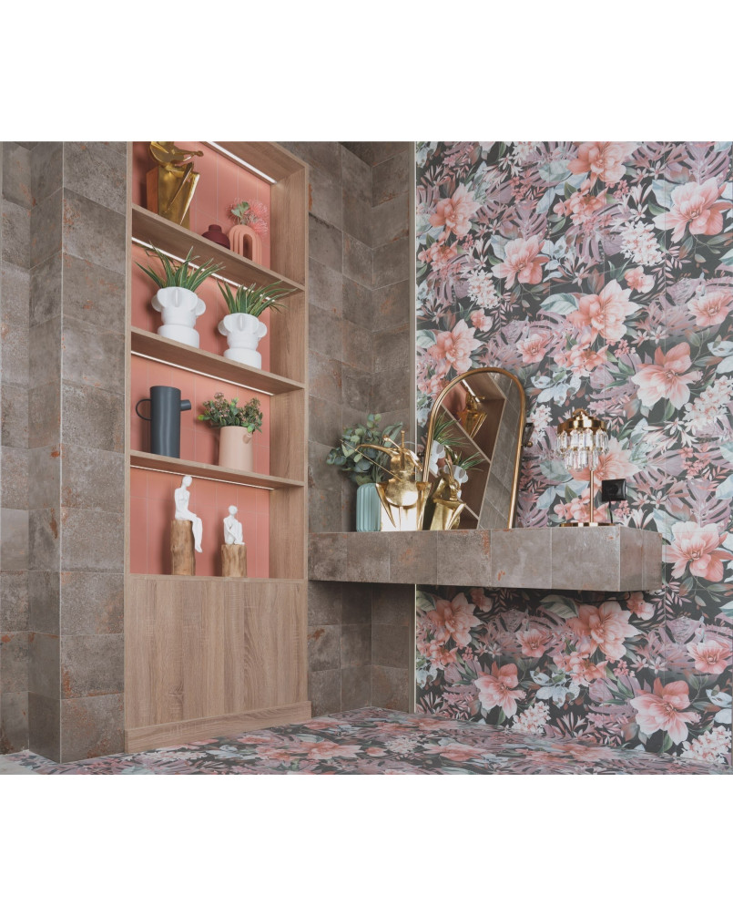 Série Murales Mural Roses 20x20 (carton de 1,44 m2)