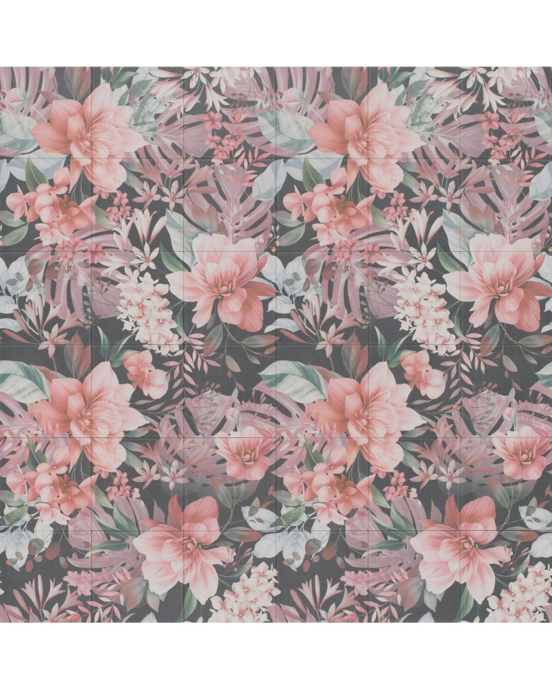 Série Murales Mural Roses 20x20 (carton de 1,44 m2)