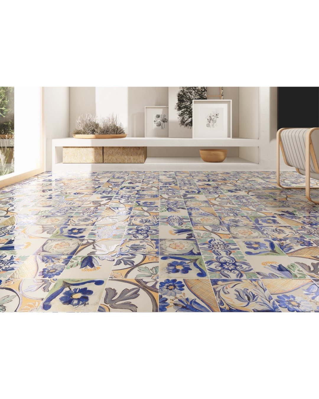 Carrelage style carreaux de ciment Série Land Anthology Centro Quintesence 20x20