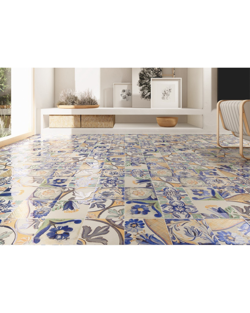 Carrelage style carreaux de ciment Série Land Anthology Centro Quintesence 20x20