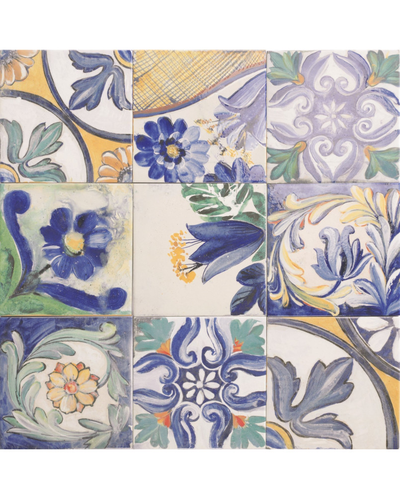 Carrelage style carreaux de ciment Série Land Anthology Centro Quintesence 20x20