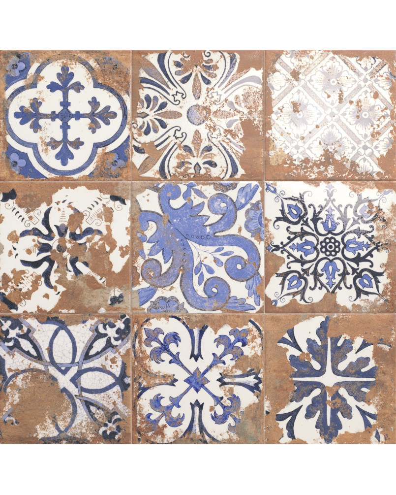 Carrelage style carreaux de ciment Série Land Anthology Anthology Cotto 20x20