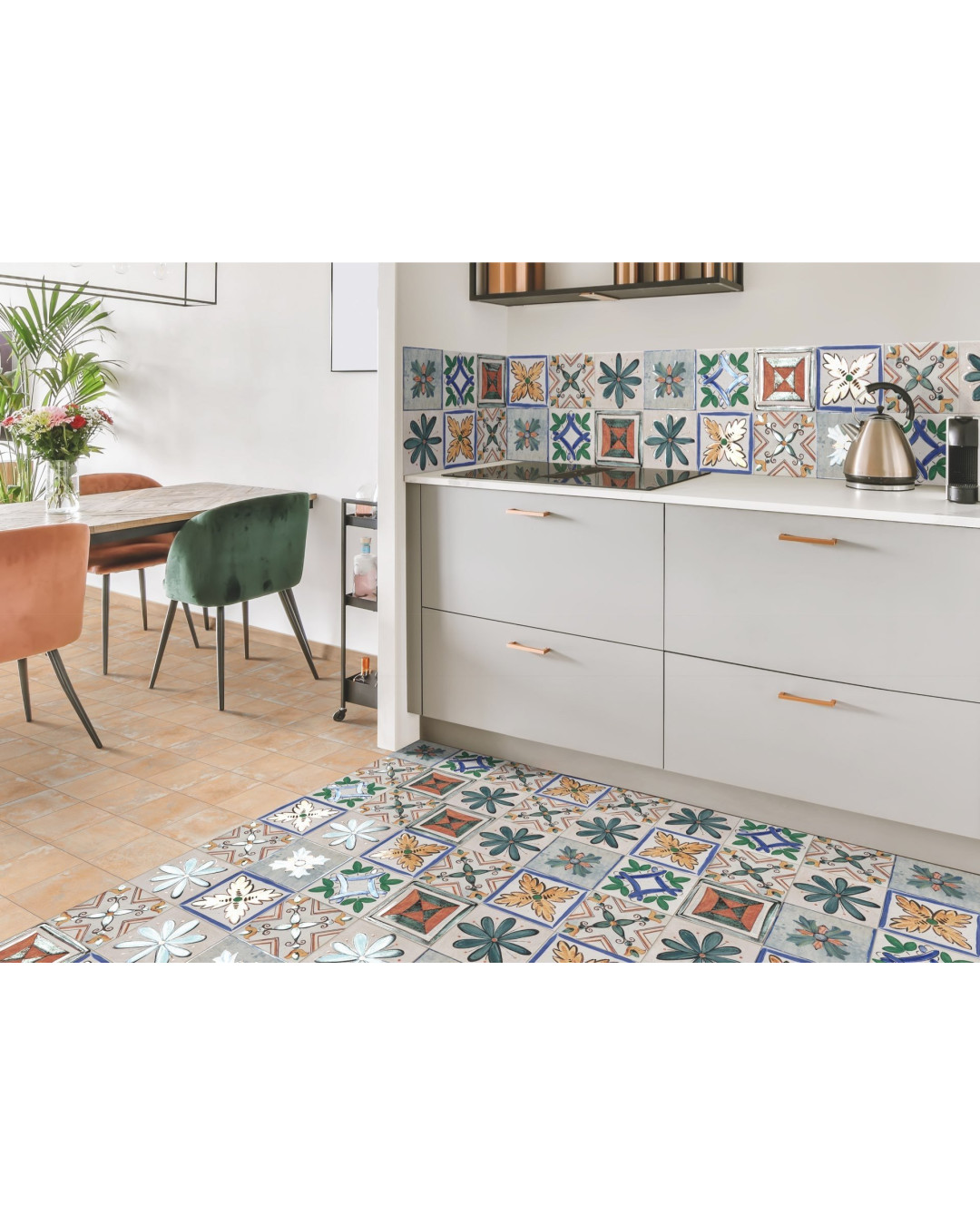 Carrelage style carreaux de ciment Série Portocervo 20x20