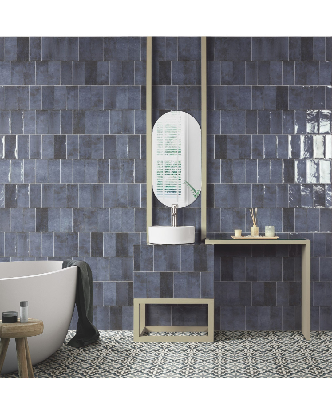 Série Camden azzurro 10x20 (carton de 1 m2)