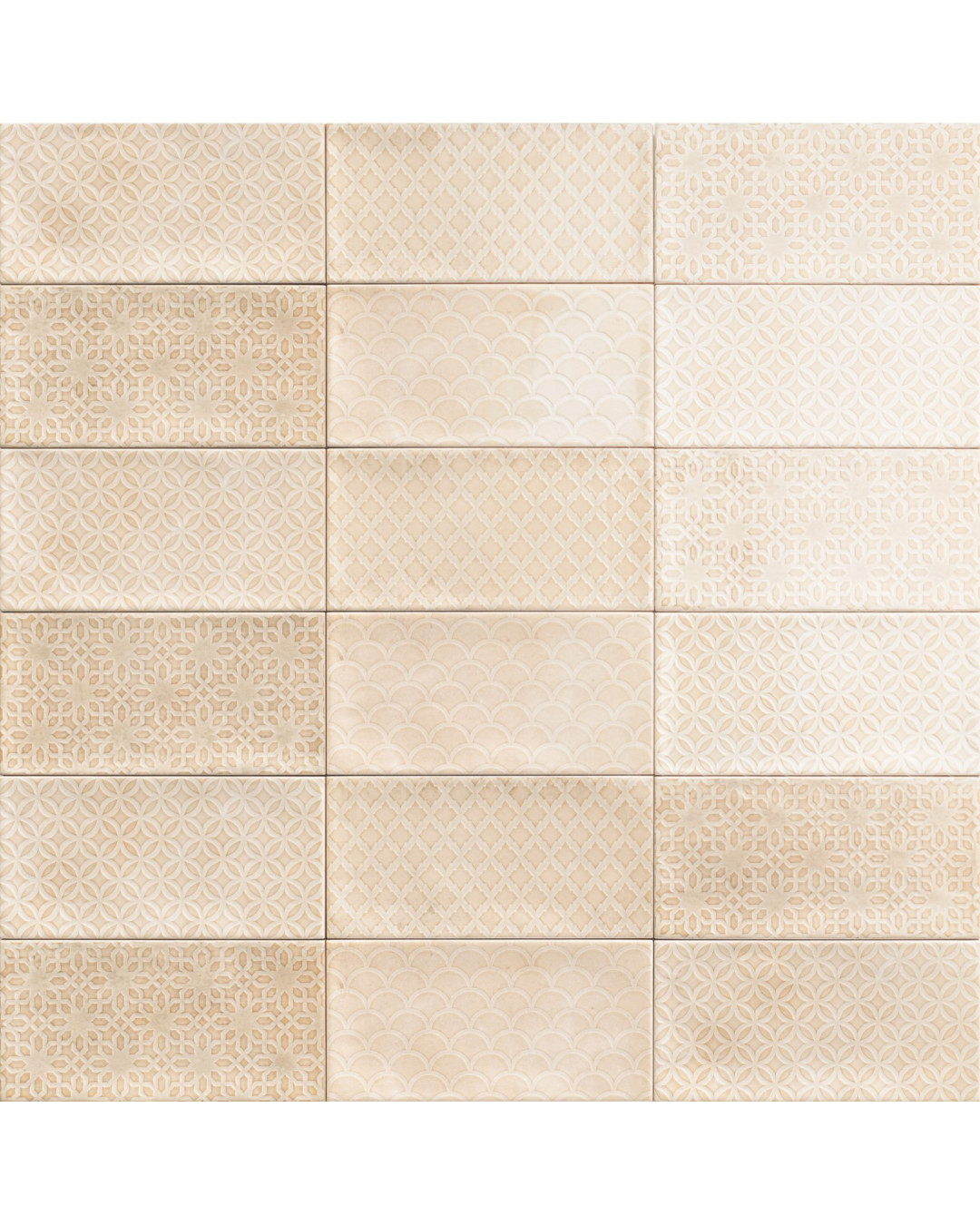 Série Decor Camden Bone 10x20 (carton de 1 m2)