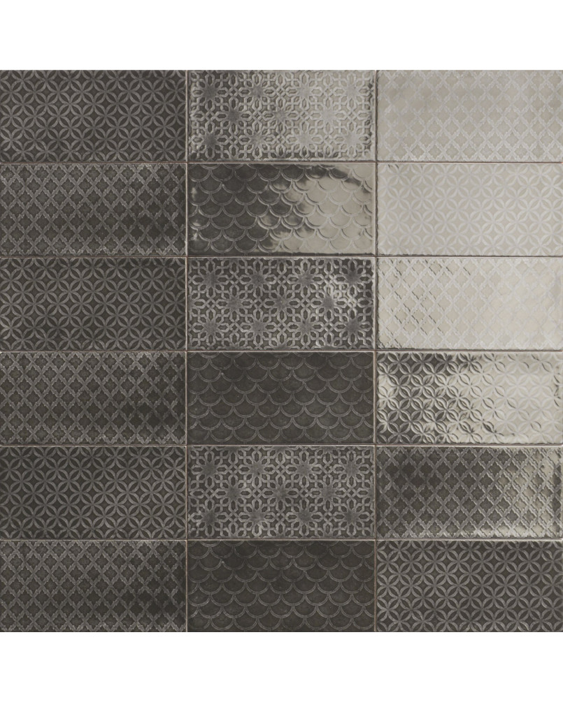 Série Decor Camden Nero 10x20 (carton de 1 m2)